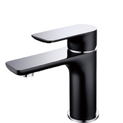 Vòi chậu lavabo mạ màu đen MK-8021B