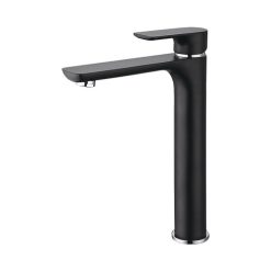 Vòi chậu lavabo mạ màu đen MK-8022B