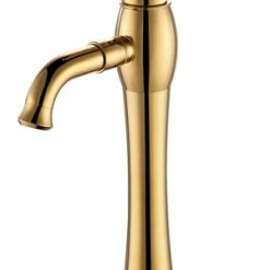 Vòi chậu lavabo mạ vàng 18K AH6002A