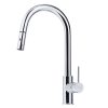Vòi rửa bát dây rút chrome Munchen MBF81822C