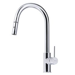 Vòi rửa bát dây rút chrome Munchen MBF81822C