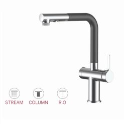 Vòi rửa bát nóng lạnh dây rút Paul Schmitt PA334KCBQ