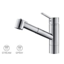 Vòi rửa bát nóng lạnh dây rút Paul Schmitt PA310K