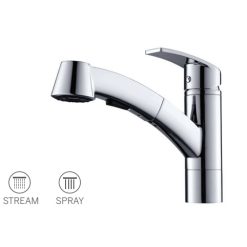 Vòi rửa bát nóng lạnh dây rút Paul Schmitt PA311K