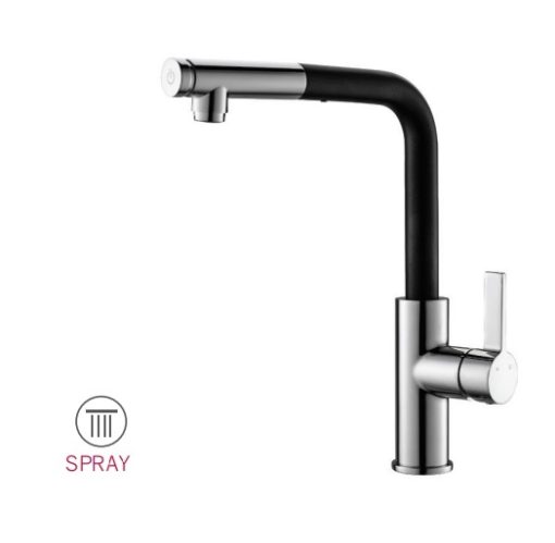 Vòi rửa bát nóng lạnh dây rút Paul Schmitt PA325K