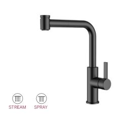 Vòi rửa bát nóng lạnh dây rút Paul Schmitt PA327KB