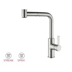 Vòi rửa bát nóng lạnh dây rút Paul Schmitt PA327KBN