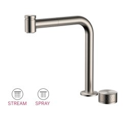 Vòi rửa bát nóng lạnh dây rút Paul Schmitt PA329KBN