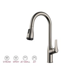 Vòi rửa bát nóng lạnh dây rút Paul Schmitt PA332KBN