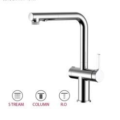 Vòi rửa bát nóng lạnh dây rút Paul Schmitt PA334K