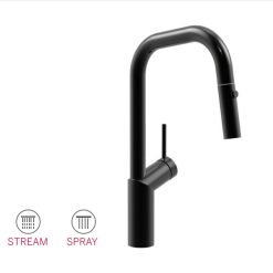 Vòi rửa bát nóng lạnh dây rút Paul Schmitt PA321KB