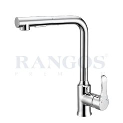 Vòi rửa bát nóng lạnh dây rút Rangos RG-526