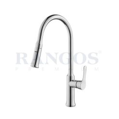 Vòi rửa bát nóng lạnh dây rút Rangos RG-527