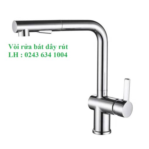 Vòi bếp nóng lạnh rút dây Bancoot R02