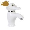 Vòi chậu lavabo trẻ em con voi ngộ nghĩnh màu trắng Miken MKV-097T