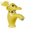 Vòi chậu lavabo trẻ em con voi ngộ nghĩnh màu vàng Miken MKV-097V