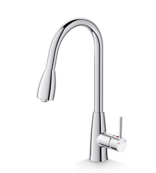 Vòi rửa bát nóng lạnh dây rút Viglacera VG768
