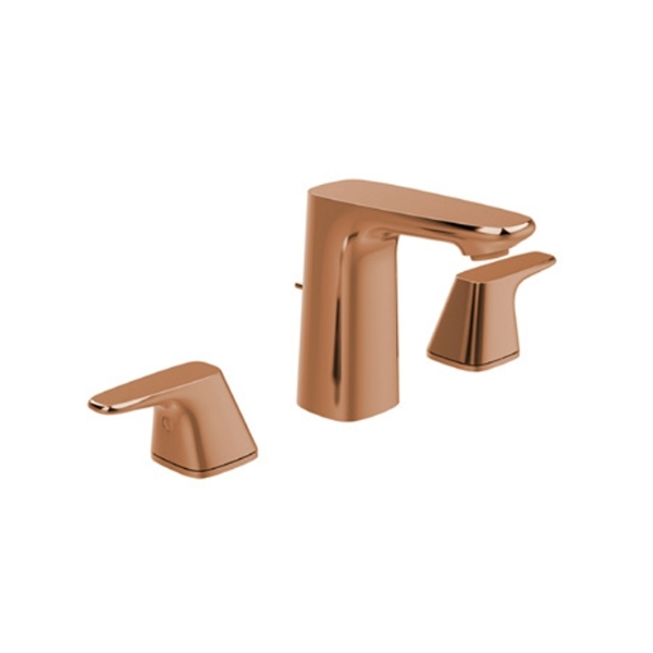 Vòi lavabo nóng lạnh màu vàng hồng American Standard WF-1703WS