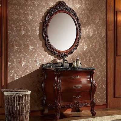 Bộ tủ chậu gỗ sồi Dada WTS1608