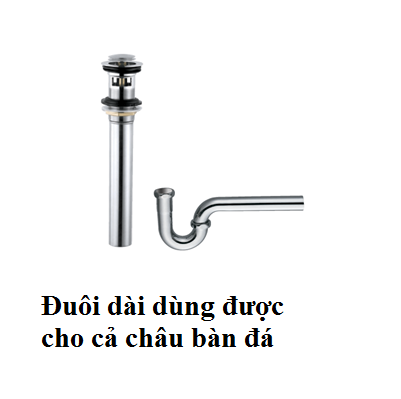 Xi phông nhấn chậu rửa mặt Hàn Quốc Daelim 112