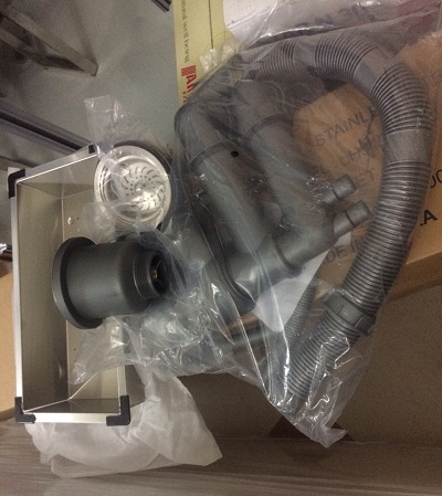 Xi phông chậu đúc rửa bát nhập khẩu XPCD-2H