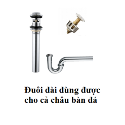 Xi phông nhấn chậu rửa mặt Hàn Quốc Daelim 111
