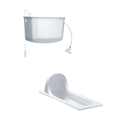 Két treo và xí xổm Caesar CS1280