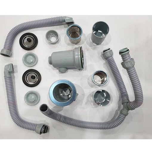 Xi phông chậu rửa bát Sobisung Hàn Quốc 2 hố cân