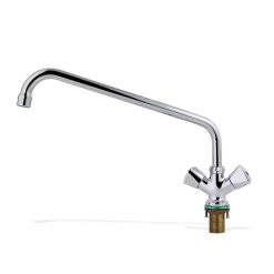 Vòi rửa bát nóng lạnh công nghiệp cắm chậu YC-5806-14PG