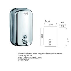 Xịt xà phòng Inox SUS 304 MN-YG-810