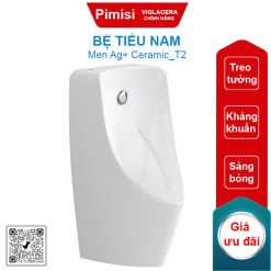Bệ tiểu nam Viglacera T2 treo tường