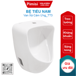 Bệ tiểu nam Viglacera TT3 treo tường