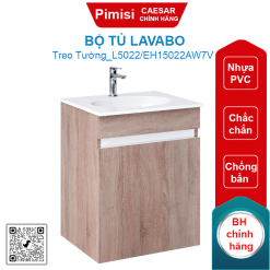 Bộ tủ lavabo Caesar L5022/EH15022AW7V liền bàn