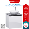 Bộ tủ lavabo Caesar L5215/EH46002AV chậu rửa đặt bàn