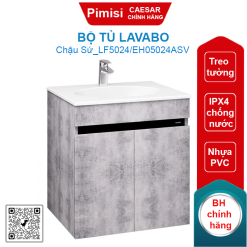 Bộ tủ lavabo Caesar LF5024/EH05024ASV liền bàn