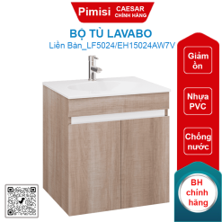 Bộ tủ lavabo Caesar LF5024/EH15024AW7V liền bàn