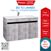 Bộ tủ lavabo Caesar LF5028/EH05028ASV liền bàn