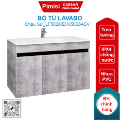 Bộ tủ lavabo Caesar LF5028/EH05028ASV liền bàn