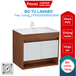 Bộ tủ lavabo Caesar LF5032/EH05032AWV liền bàn