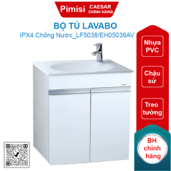 Bộ tủ lavabo Caesar LF5038/EH05038AV liền bàn