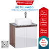 Bộ tủ lavabo Caesar LF5256/EH46002AWV chậu đặt bàn