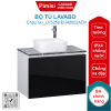 Bộ tủ lavabo Caesar LF5256/EH48002ADV chậu đặt bàn