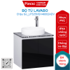Bộ tủ lavabo Caesar LF5258/EH46002ADV chậu đặt bàn