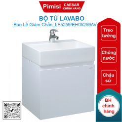 Bộ tủ lavabo Caesar LF5259/EH05259AV liền bàn