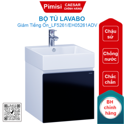 Bộ tủ lavabo Caesar LF5261/EH05261ADV liền bàn