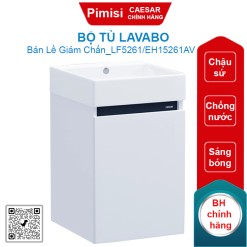 Bộ tủ lavabo Caesar LF5261/EH15261AV liền bàn