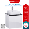 Bộ tủ lavabo Caesar LF5261/EH46001AV chậu đặt bàn