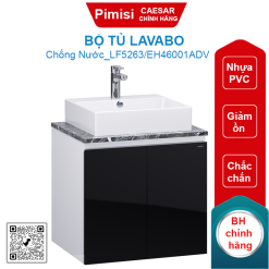 Bộ tủ lavabo Caesar LF5263/EH46001ADV chậu màu sắc