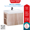 Bộ tủ lavabo Caesar LF5358/EH15358CLW7V liền bàn