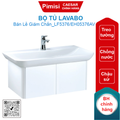 Bộ tủ lavabo Caesar LF5376/EH05376AV liền bàn